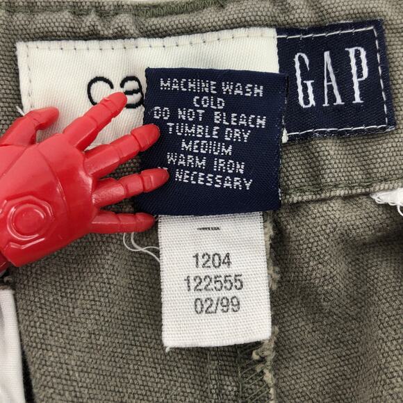 90s Gap cargo shorts 1990s vintage - Picture 6 of 6